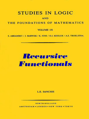 cover image of Recursive Functionals